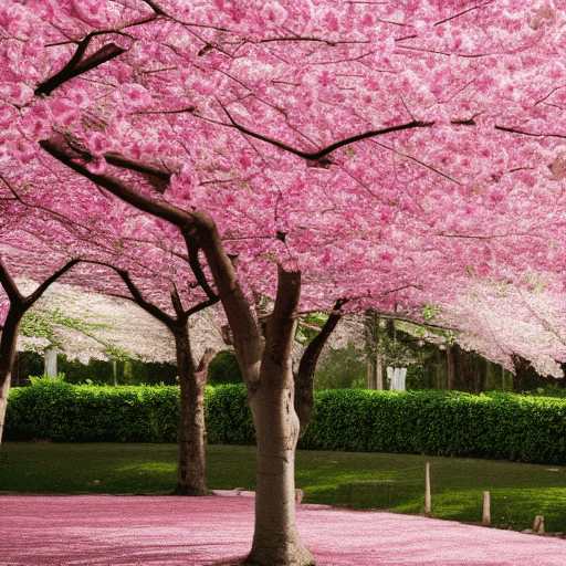 Jasper AI Art Example Cherry Blossom